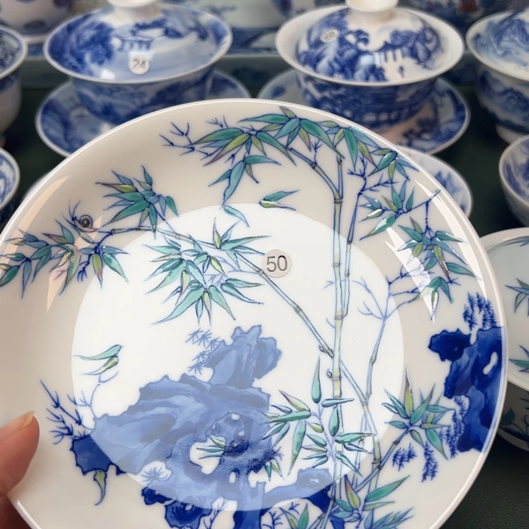 木木景德镇纯手工纯手绘茶具50