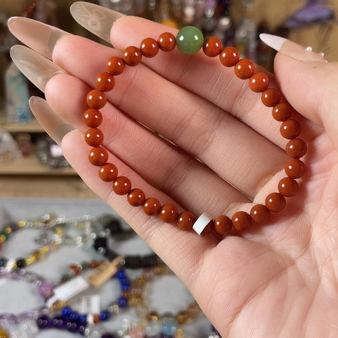 南红玛瑙手串合金多样性发其一