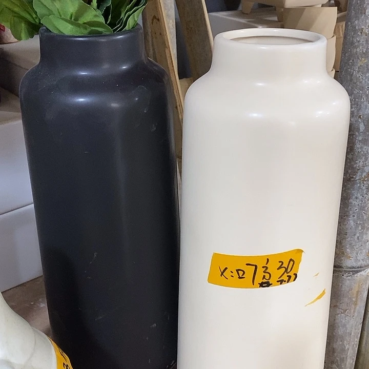 陶瓷花盆有孔 瑕疵介意勿拍