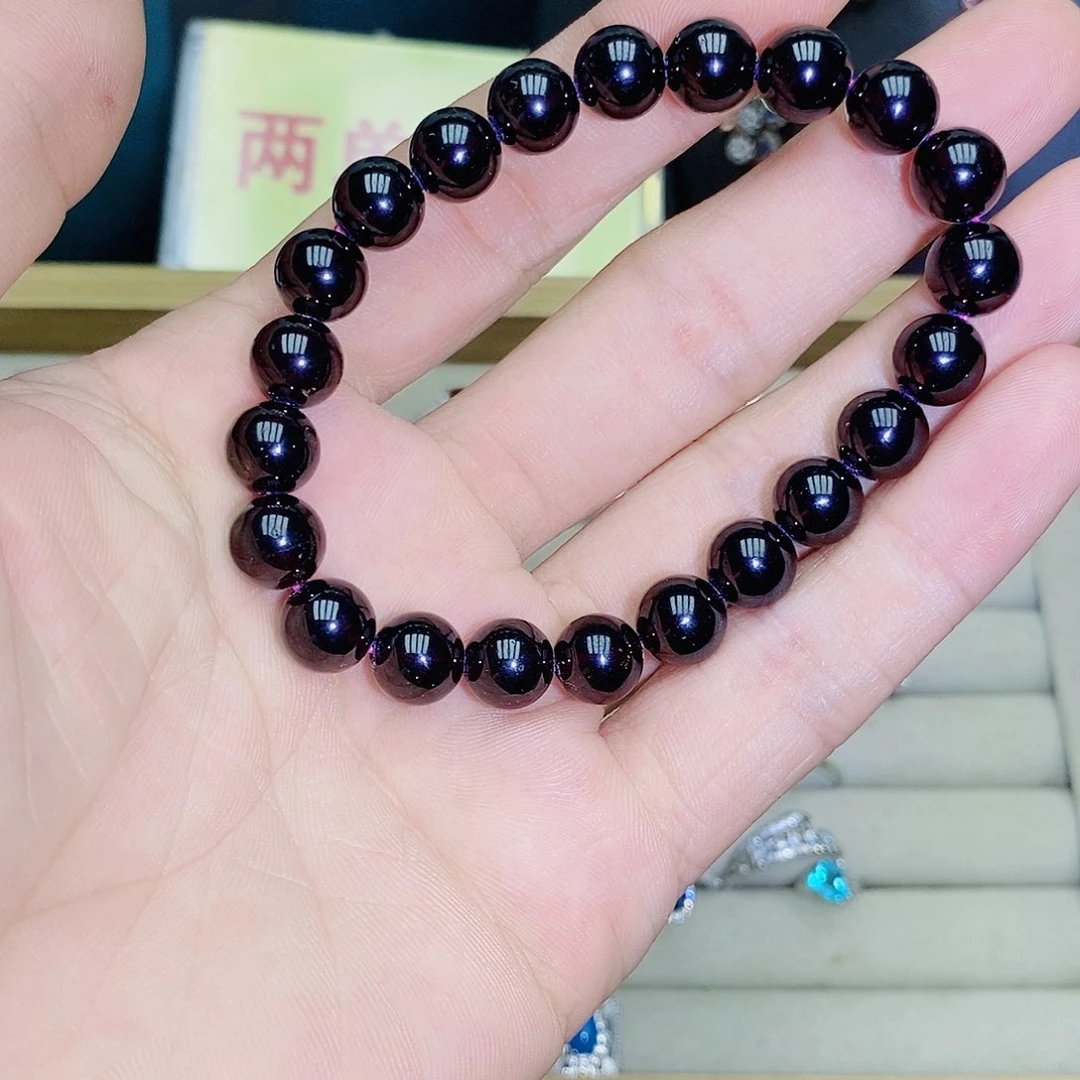 手链未镶嵌石榴石