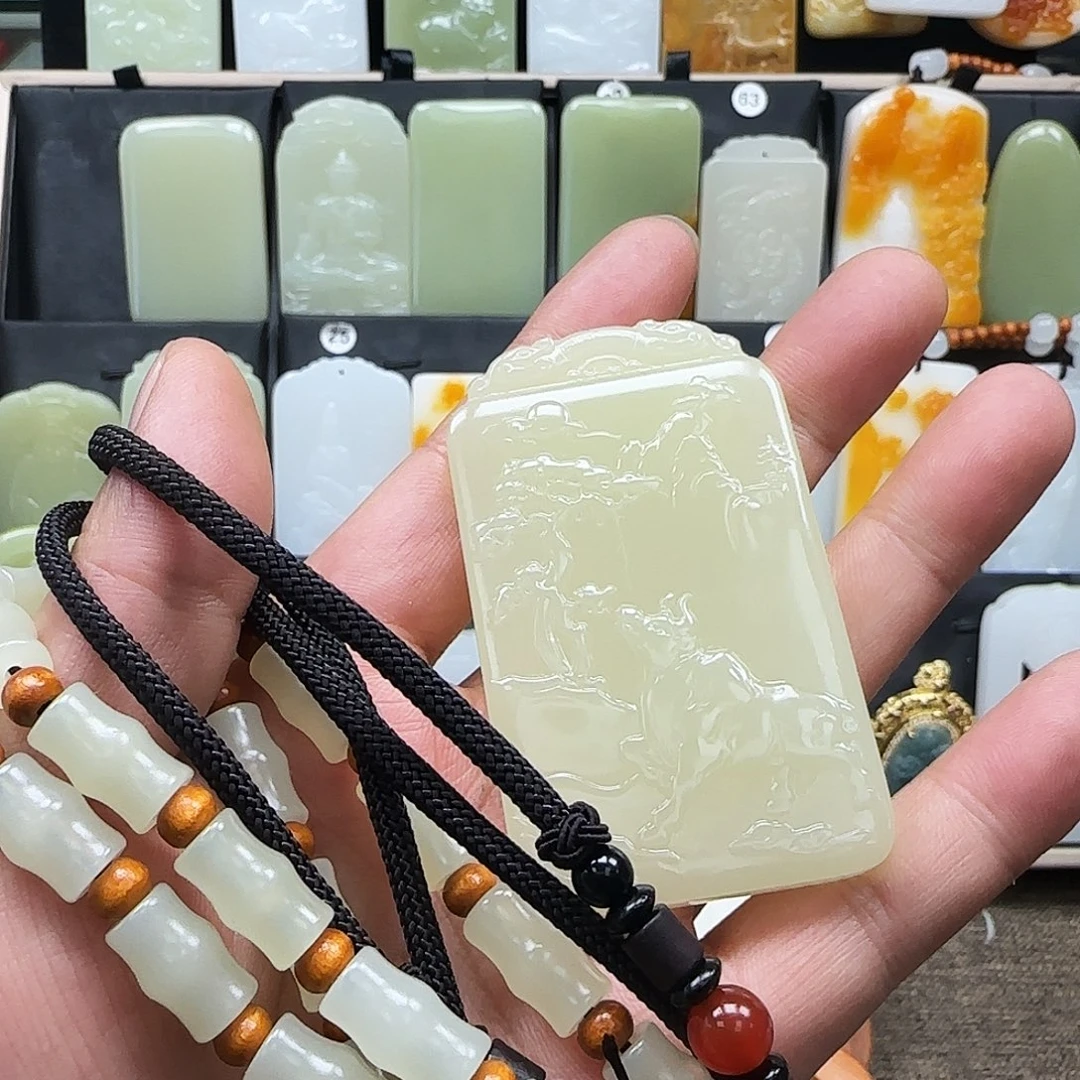 江***湖一物一拍双面生肖牛