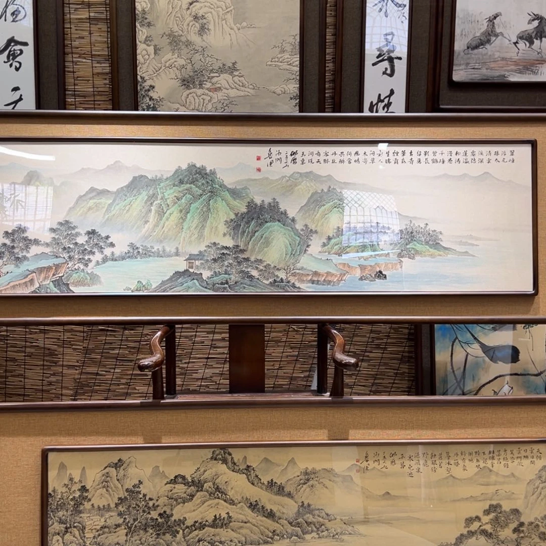 阿***立国画亲笔手绘作品