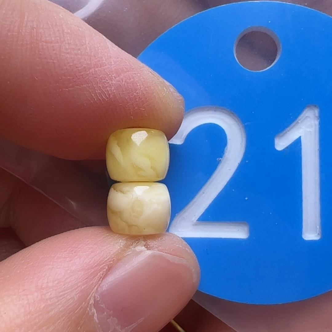 蜜蜡未镶嵌珠宝奇石6.2m m