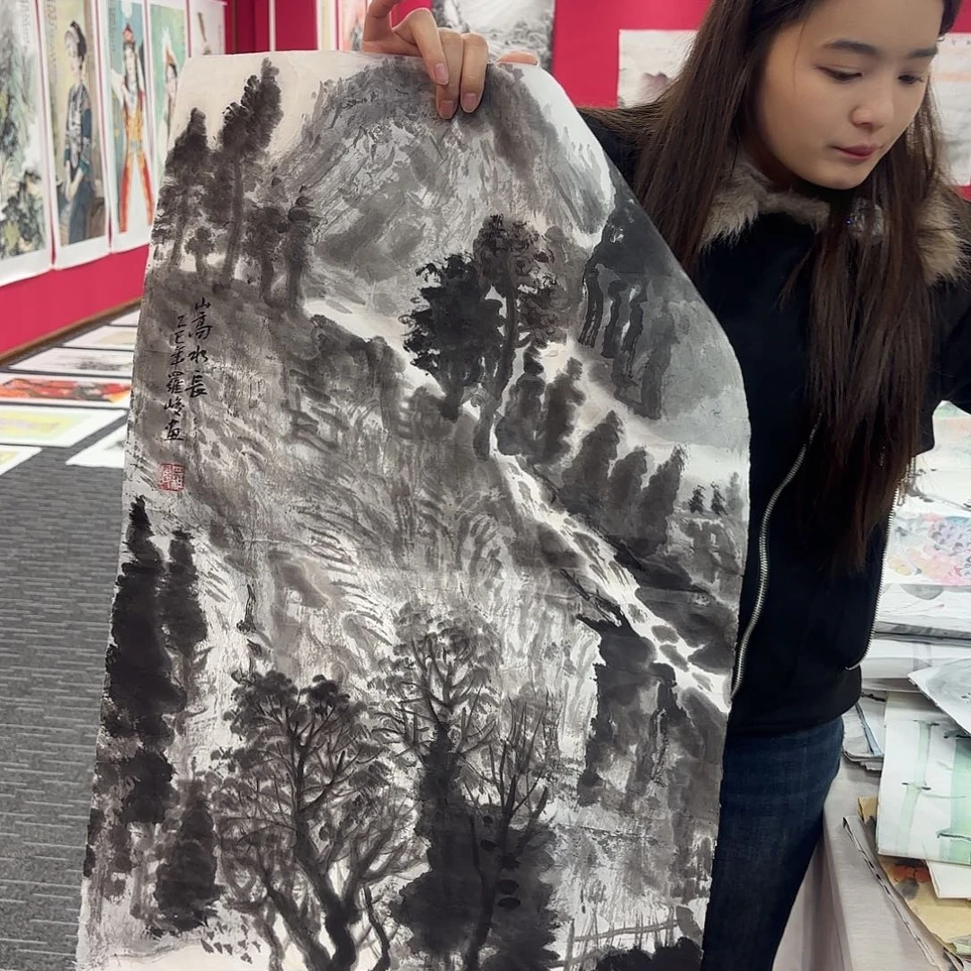 国画国画作品纯手绘