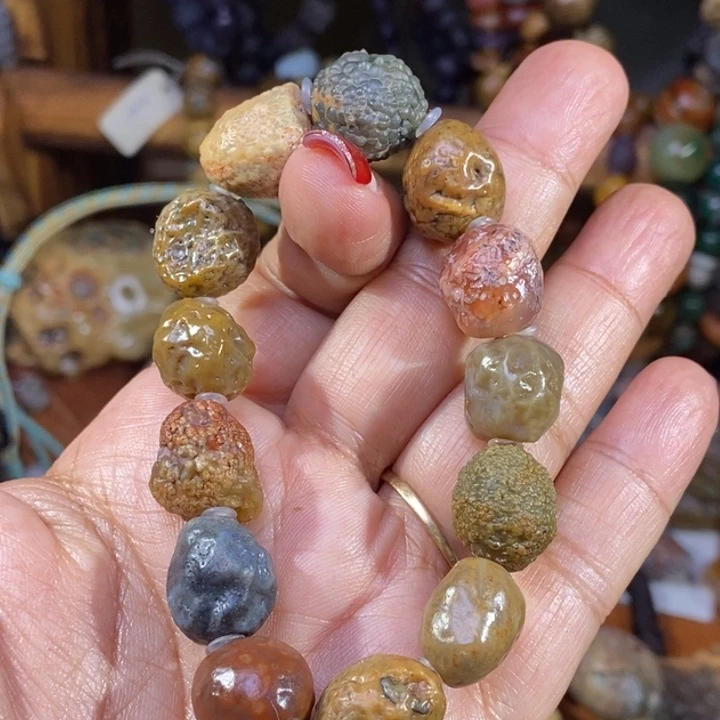 玛瑙/玉髓珠宝半成品未镶嵌
