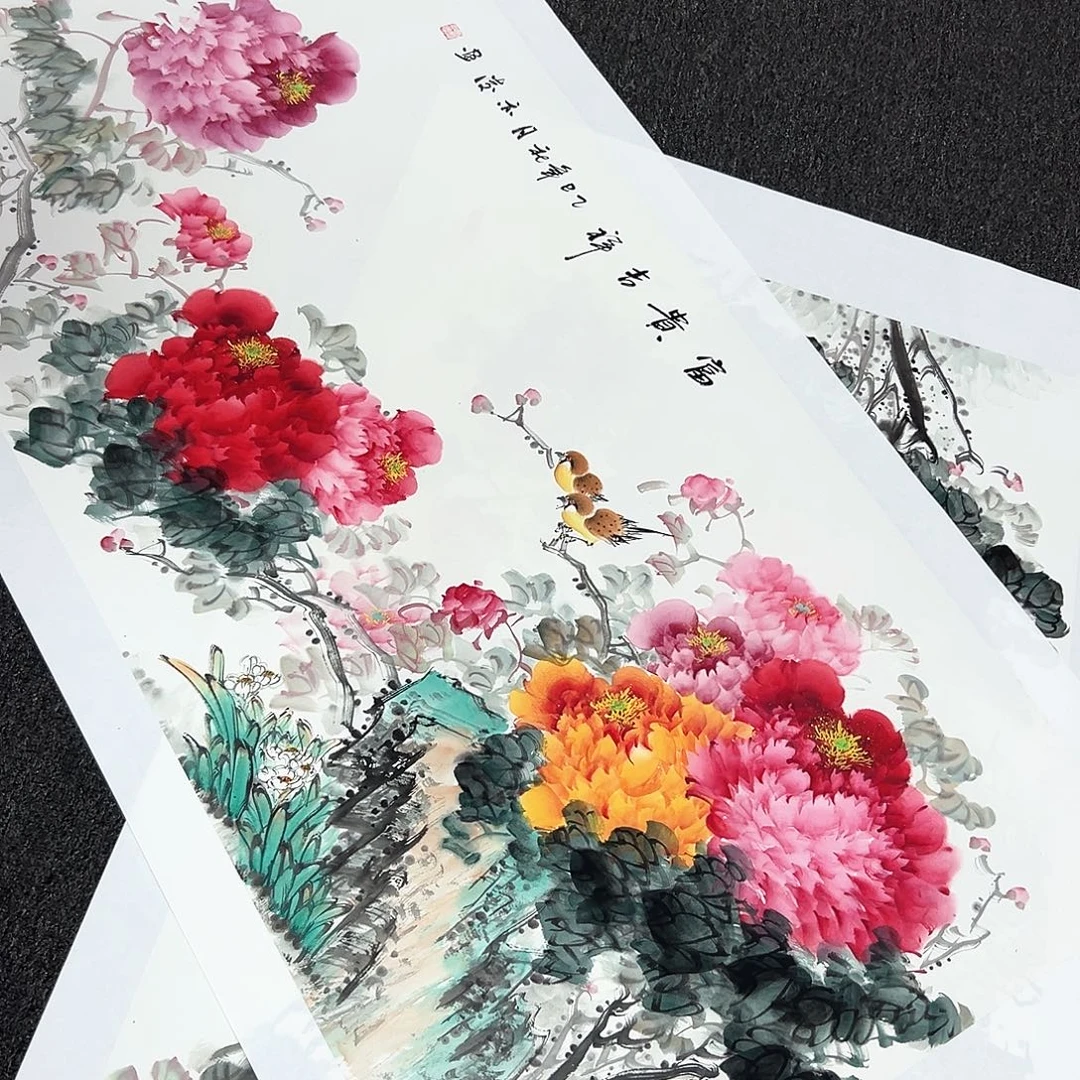 国画刘老师精品精品