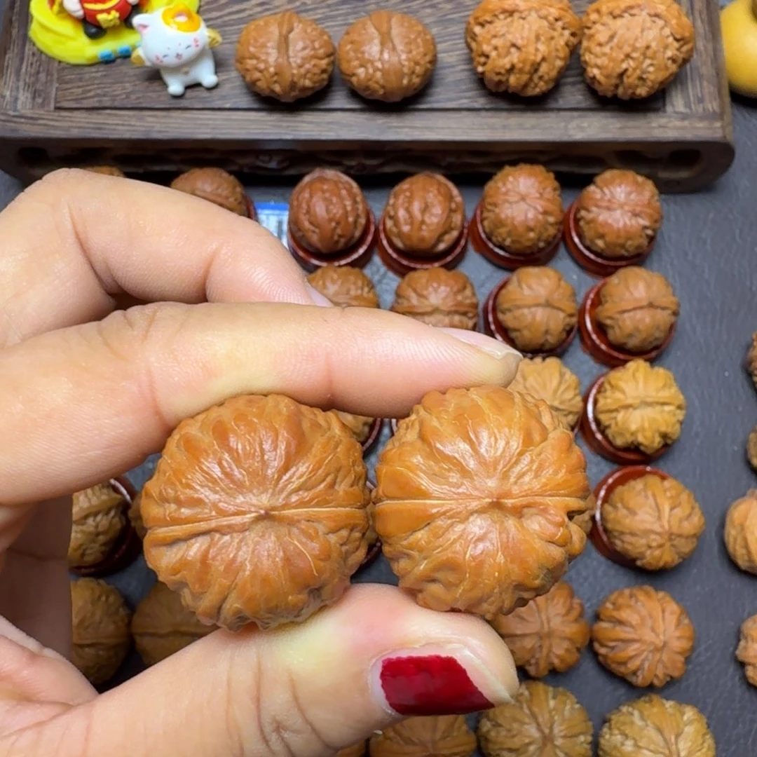 文玩核桃把件27尺磨盘009