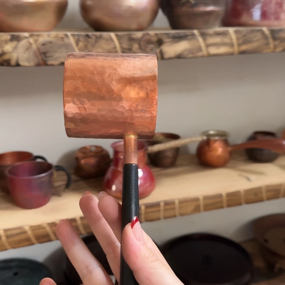 紫铜手工制作摆件