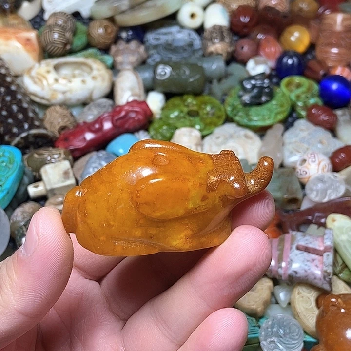 和田玉未镶嵌颈饰117