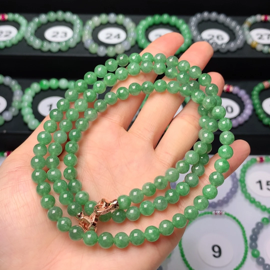 翡翠未镶嵌手链翡翠