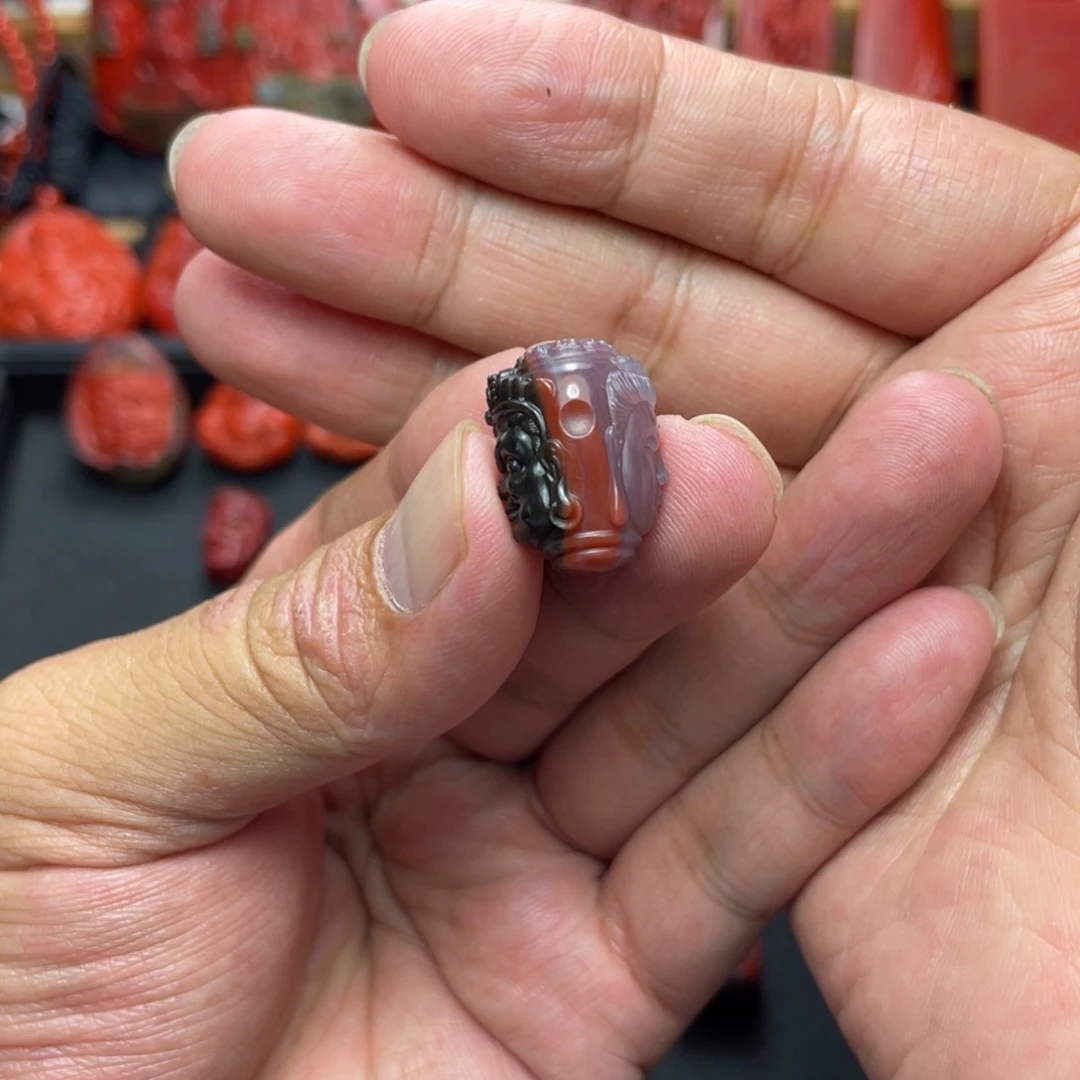 9***7南红玛瑙未镶嵌颈饰