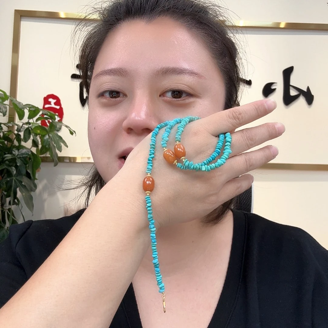 未镶嵌绿松石珠宝奇石73 多样性发货发其一