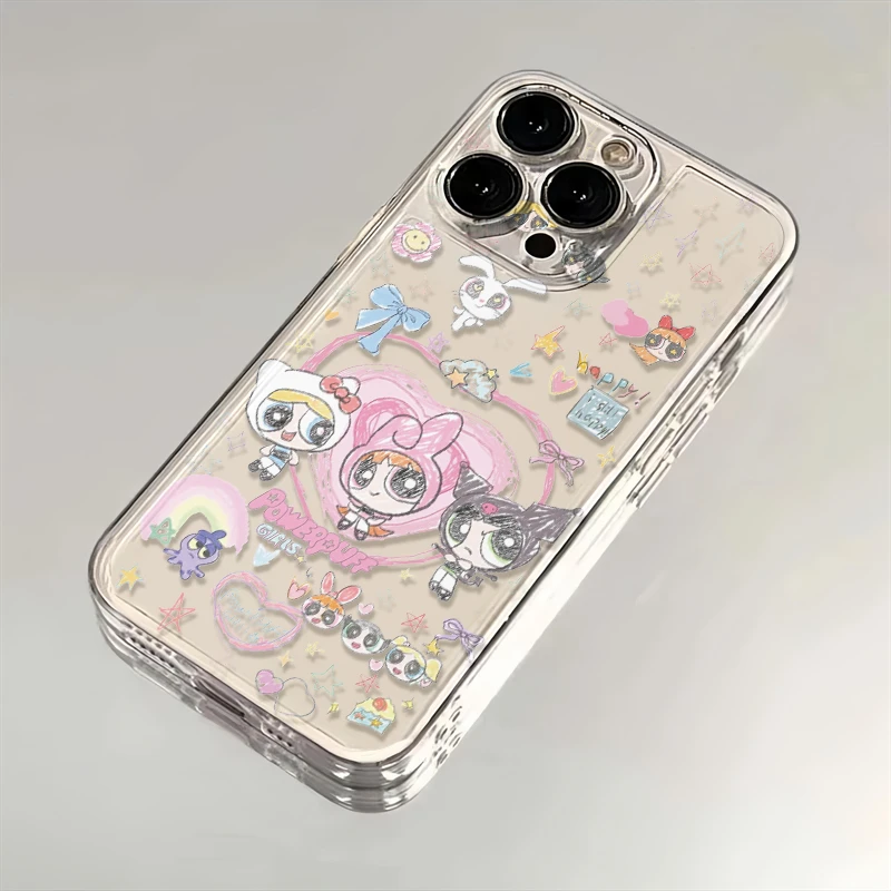 飞天小女警适用苹果iphone16promax小米15华为P70手机壳14太空MT