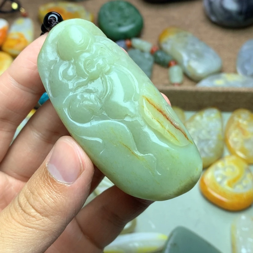 【闪购商品】颈饰未镶嵌和田玉