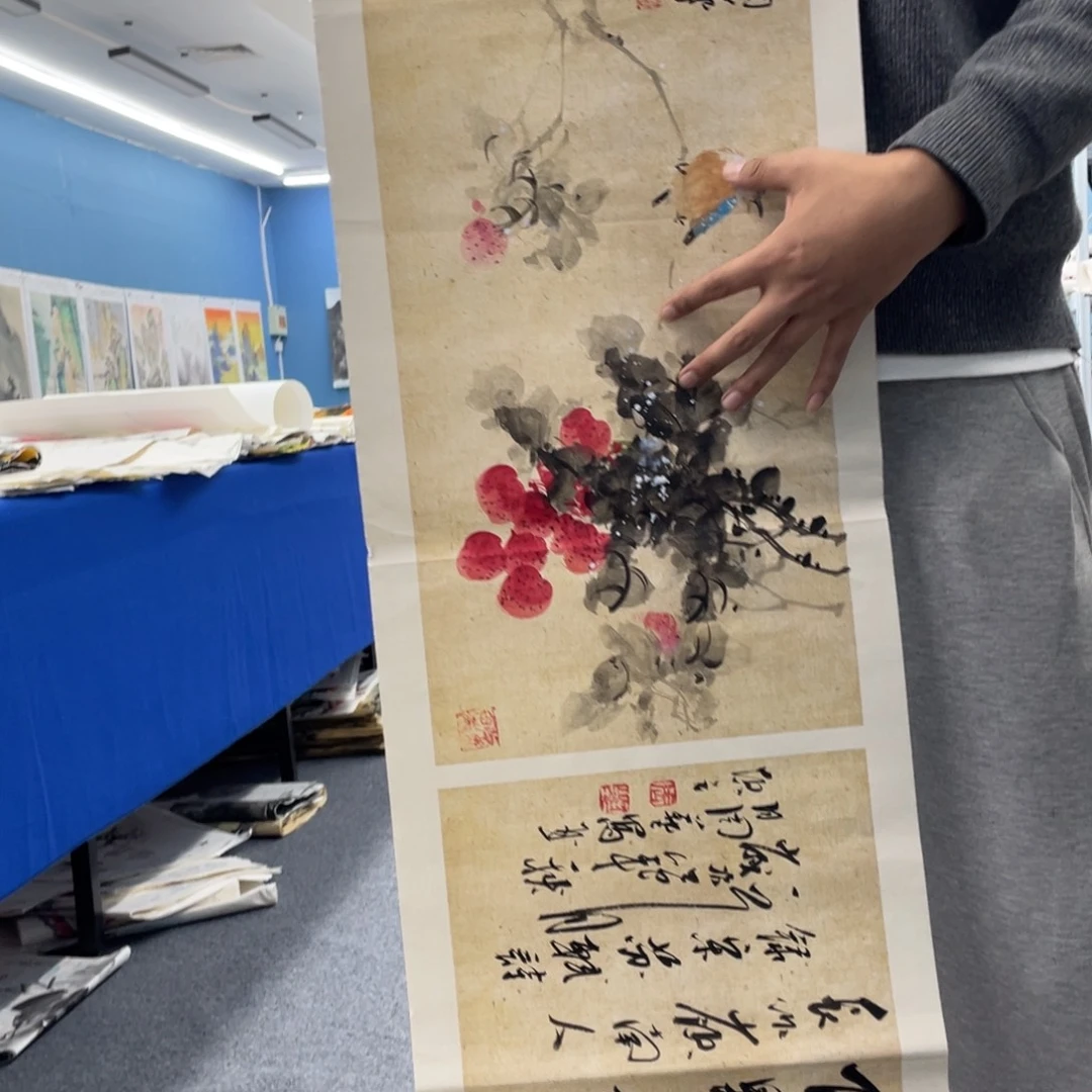 国画手绘国画欣赏一下