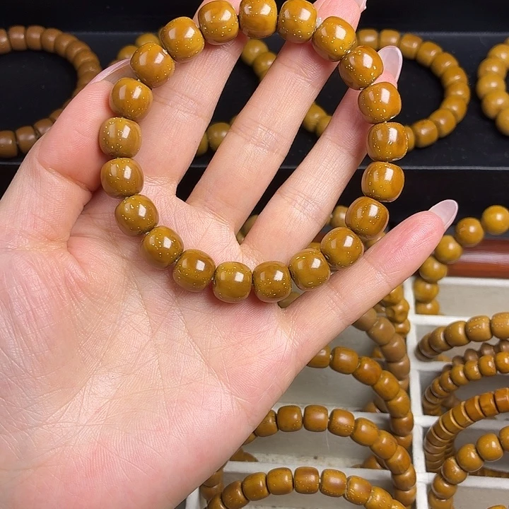 乐***～手串紫金鼠紫金鼠半实心老型11.1