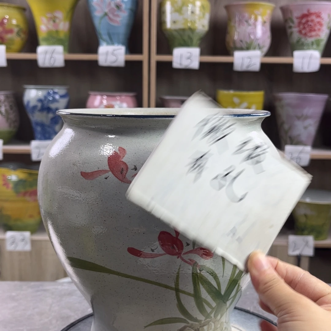 景德镇陶瓷花盆花盆