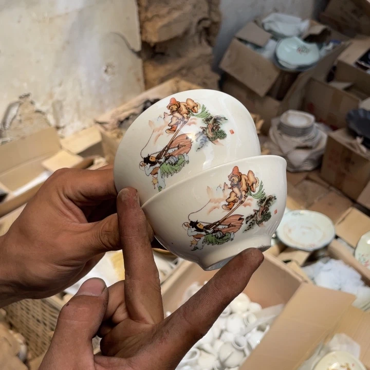 玻璃手工艺品陶瓷艺术摆件10*4.5