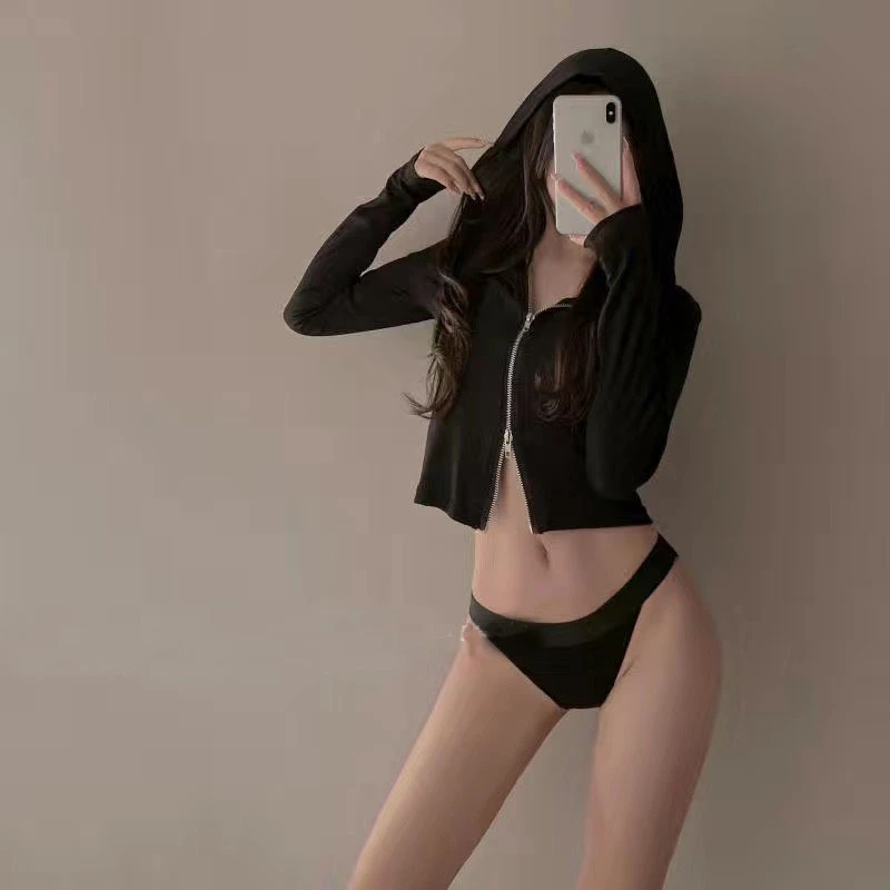 月半少女*欧美简约运动风少女舒适纯棉内裤女低腰隐形透气三角裤