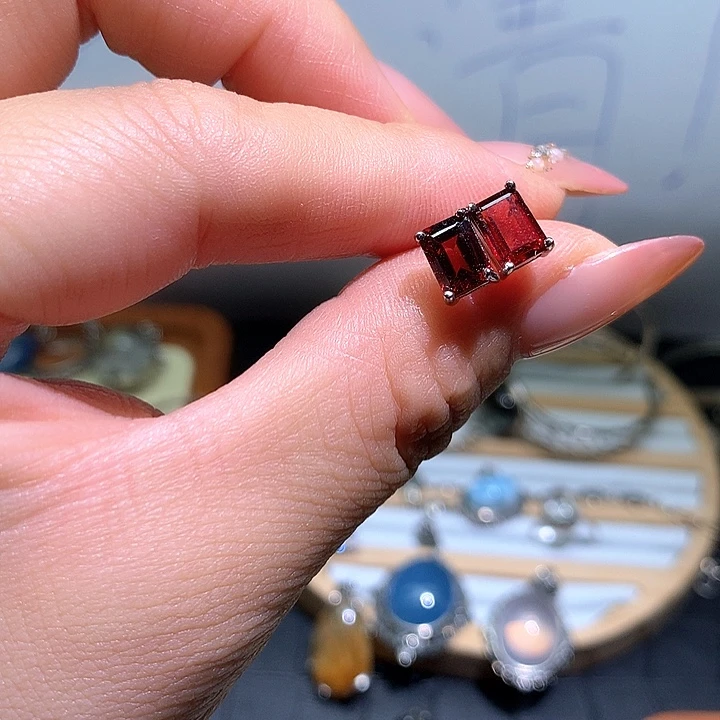 银S925镶嵌水晶戒指水晶