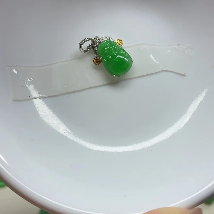 翡翠未镶嵌手链天然缅甸翡翠A货