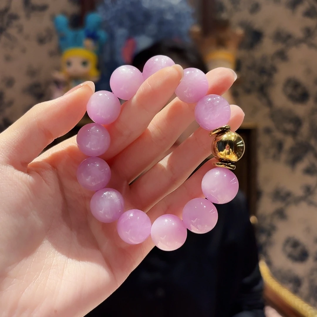 锂辉石未镶嵌手串手串