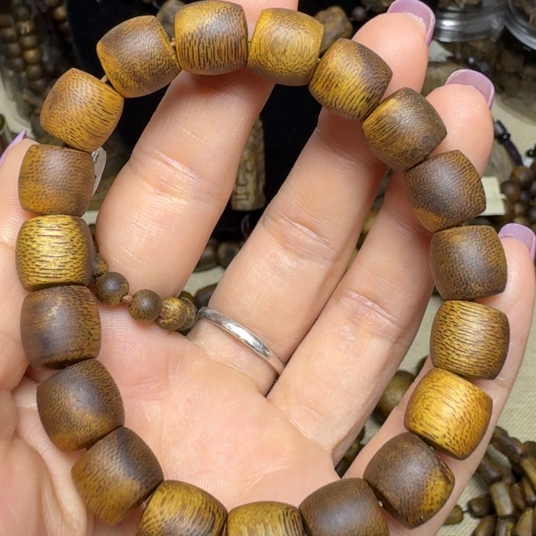 沉香手串陆河卡1.0-8克多样性发货一条