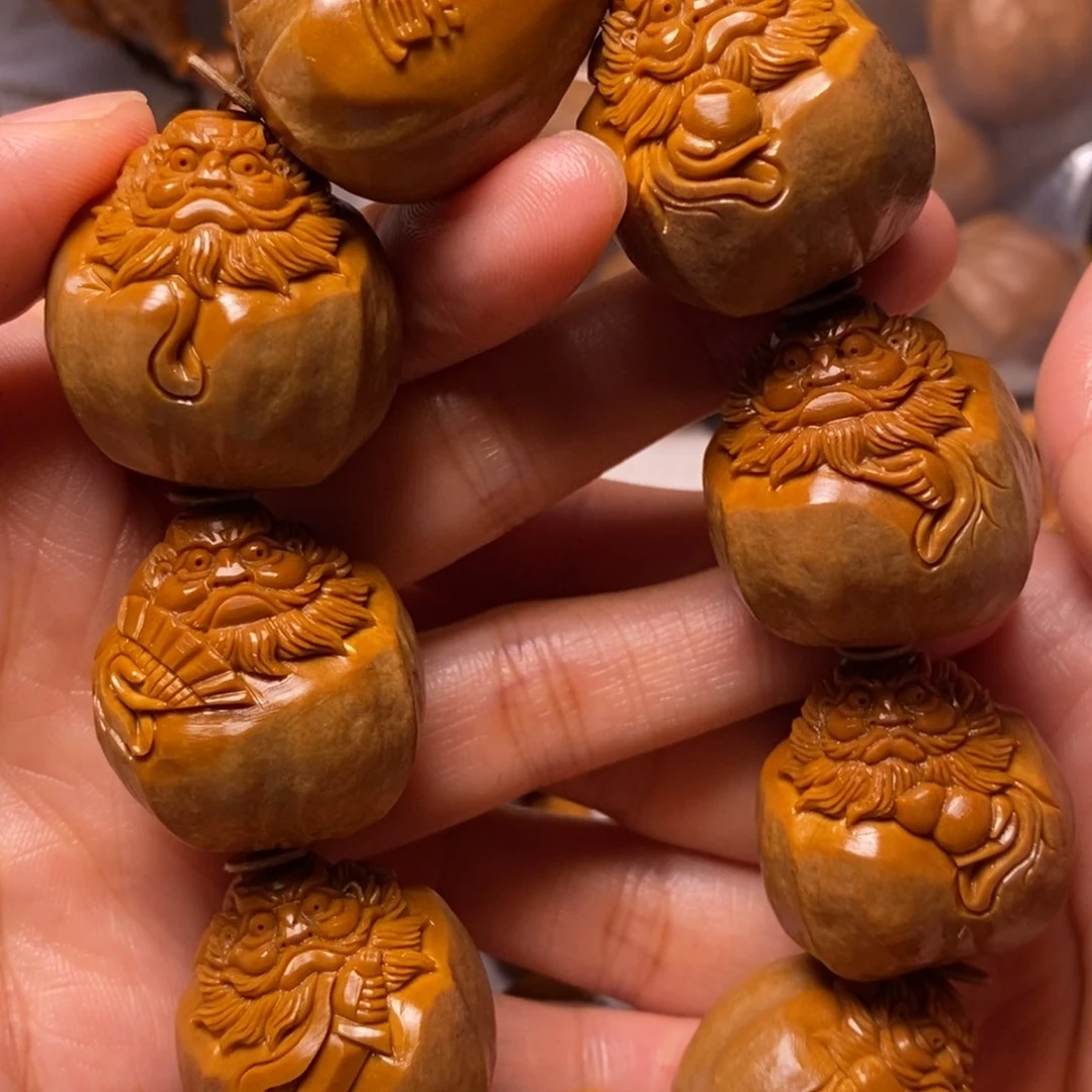 橄榄核手串/手链包衣钟馗精品