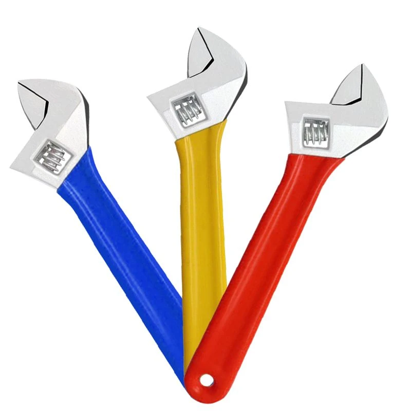 彩色多规格扳手万用多功能活口小板子工具大全正品大开口板手新款