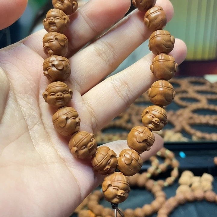 手串/手链橄榄核龙纹