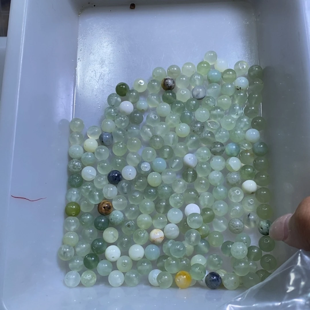 合金蛇纹石玉颈饰124