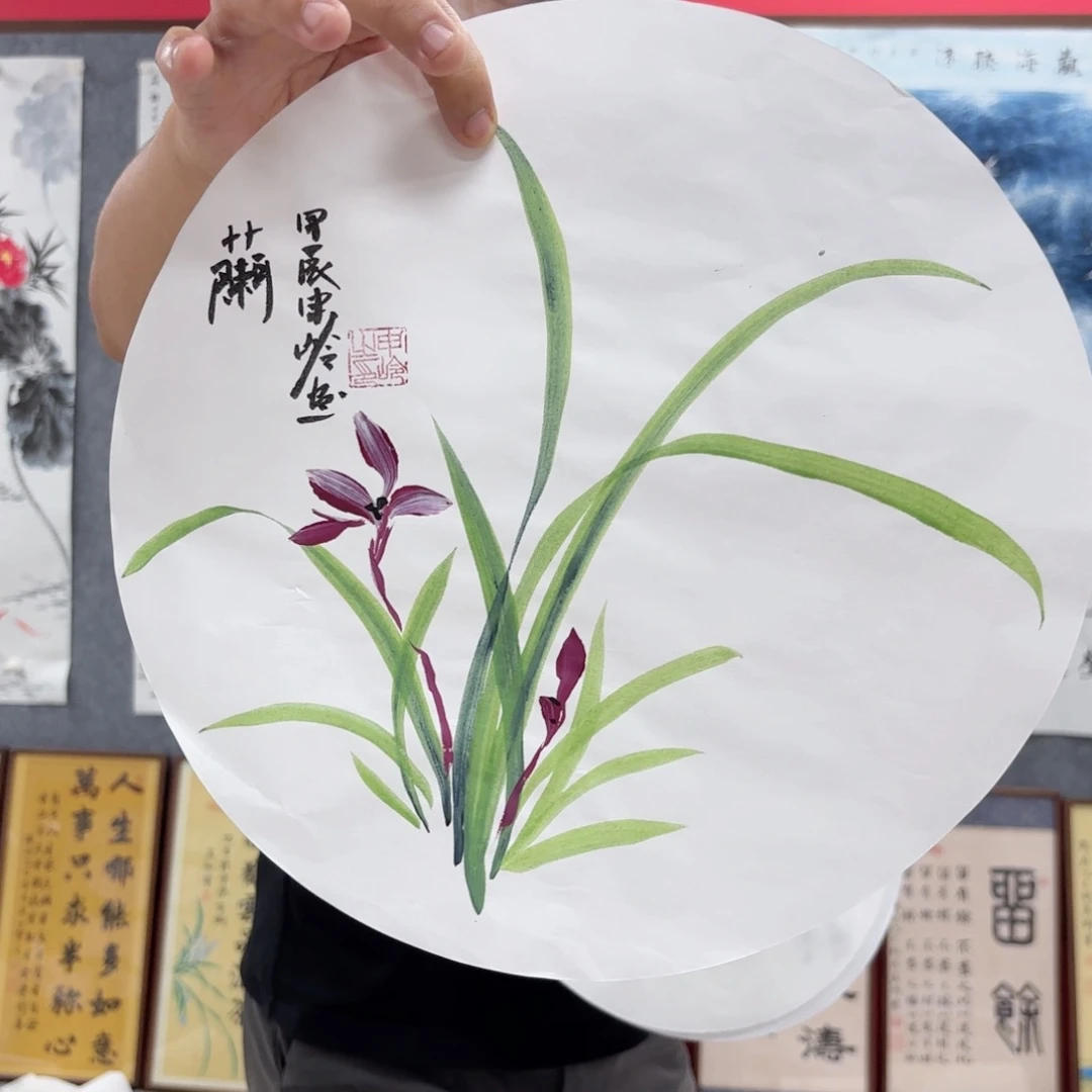 国画国画作品多次