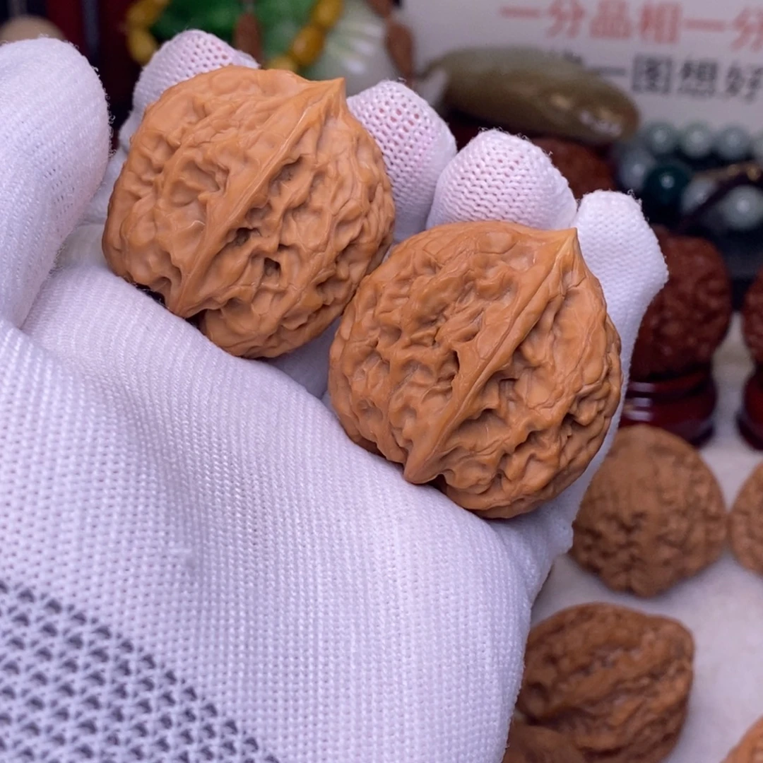 一***丢文玩核桃吊坠火苗 宽