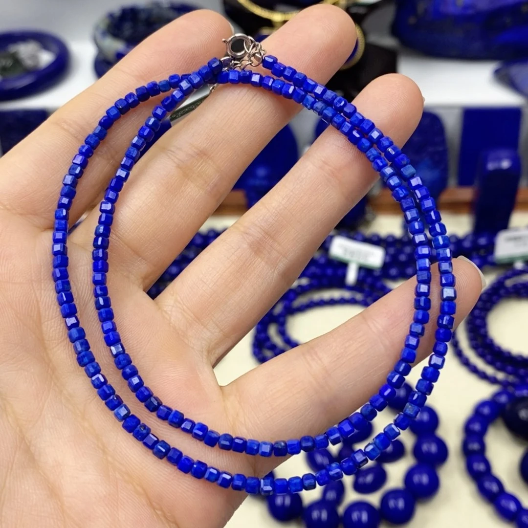 青金石颈饰未镶嵌