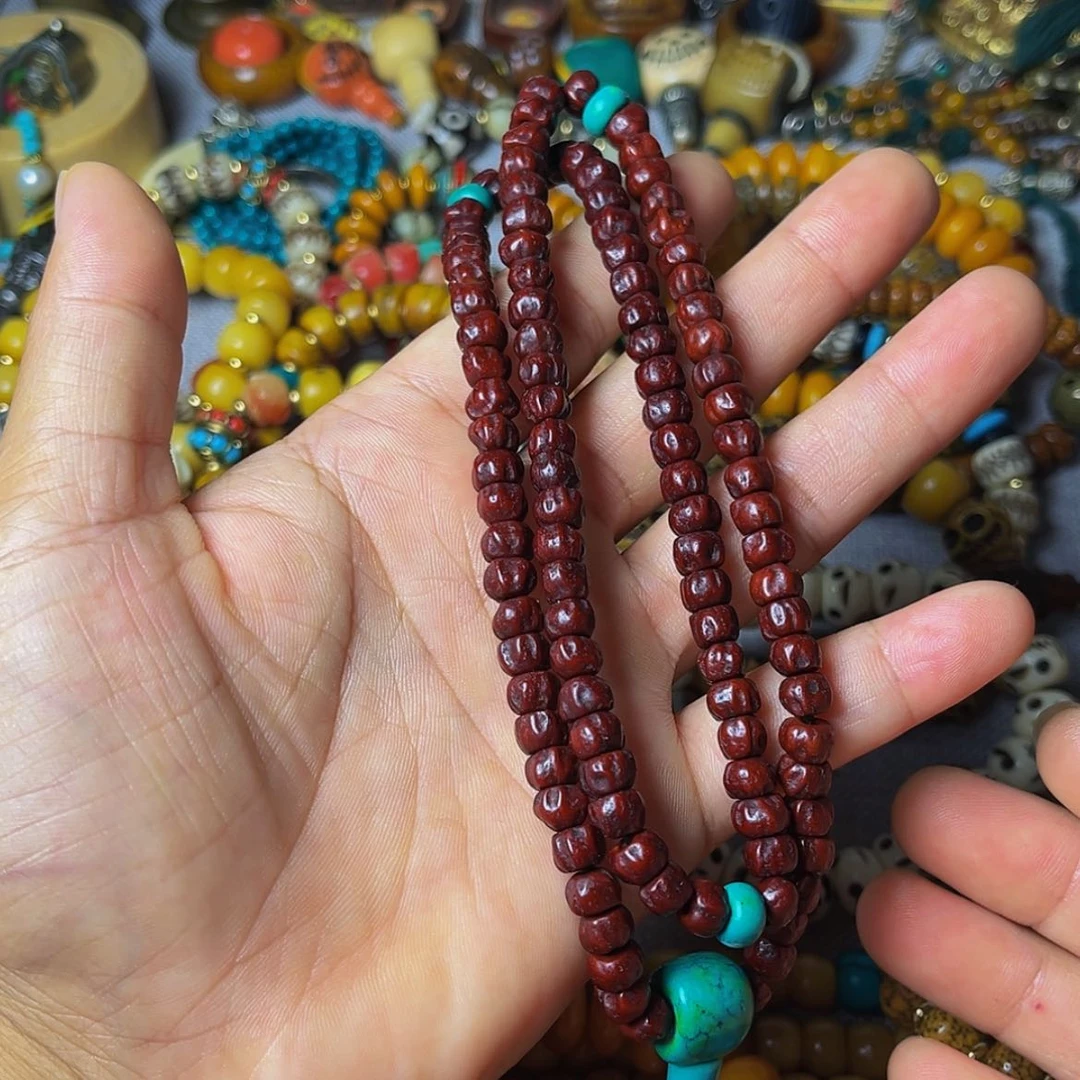 【闪购商品】玻璃颈饰普提手串/普提108