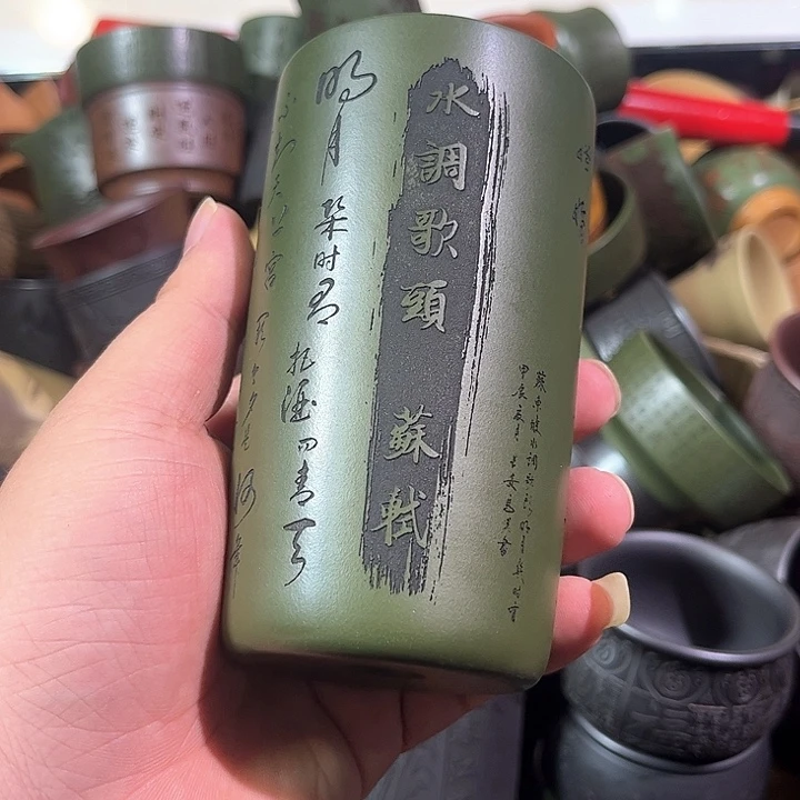 茶杯紫砂全手工紫砂主人杯
