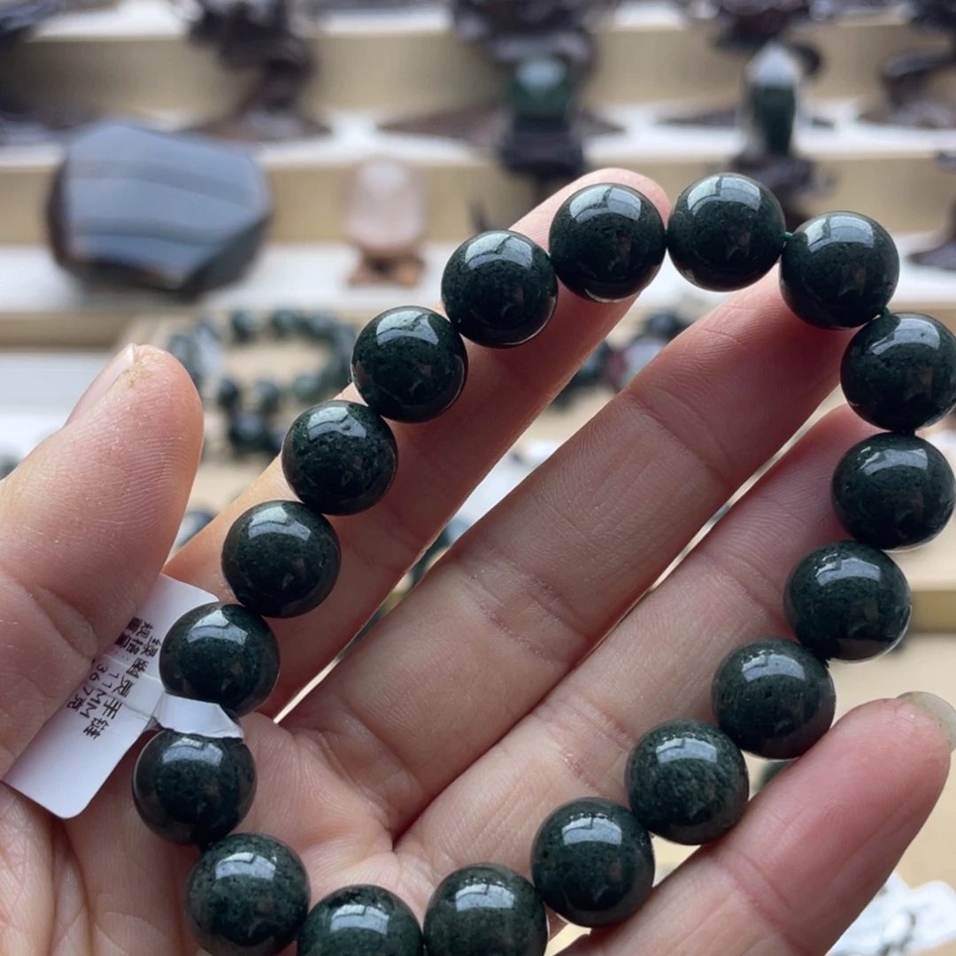 水晶未镶嵌手串绿幽灵满盆手串