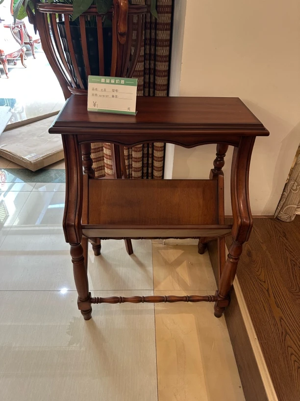 欧式实木雕花书架柜