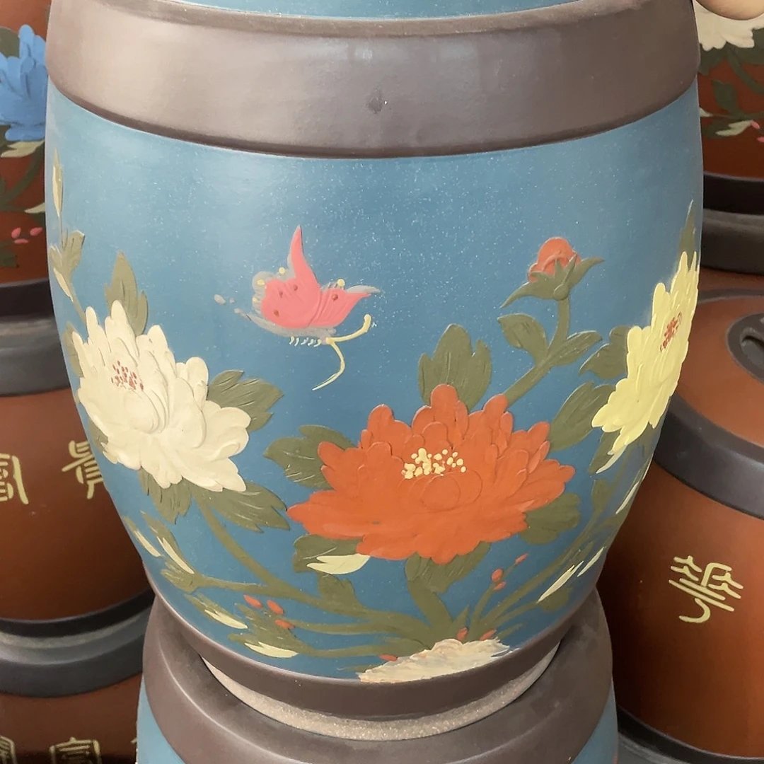 宜兴原矿紫砂茶叶罐