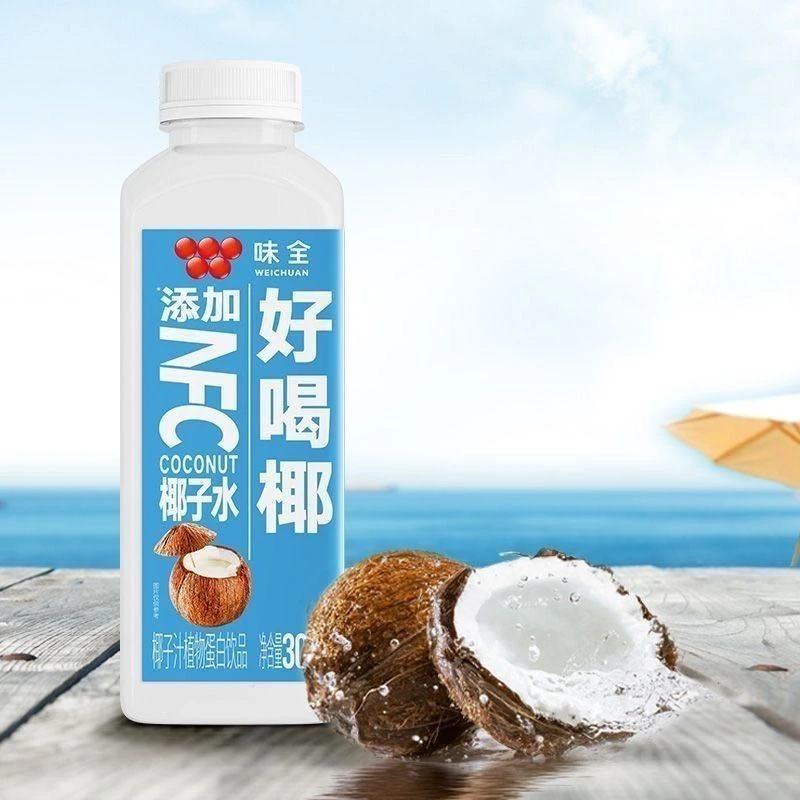【新·疆小馋】味全好喝椰椰子水300ml*3瓶饮料追剧聚会休闲零食
