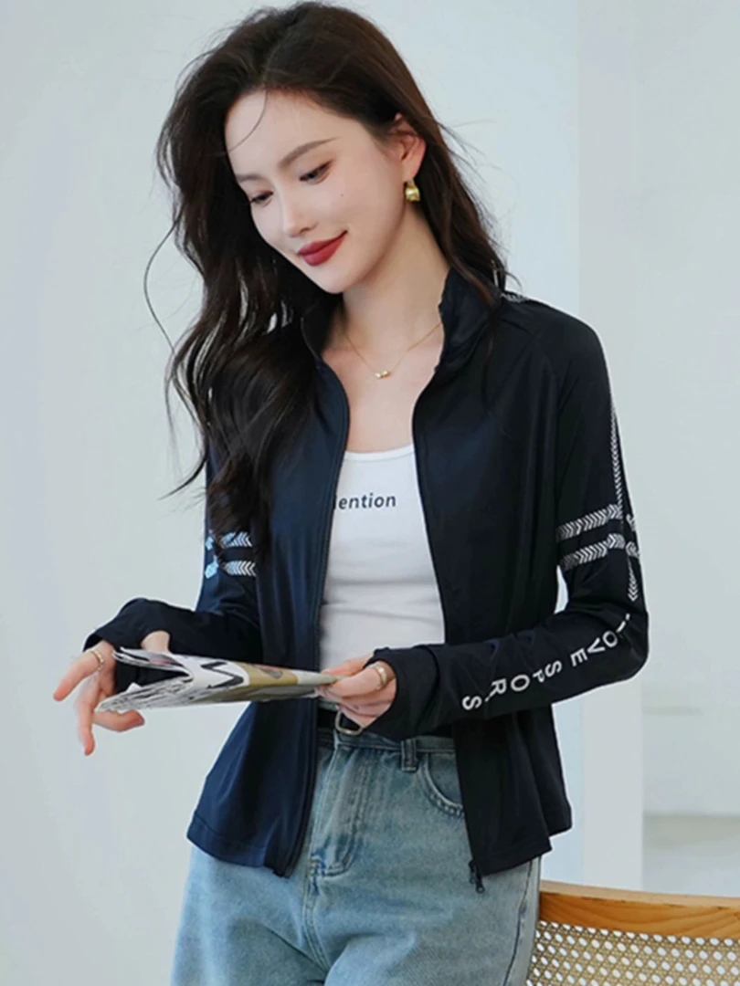 防晒衣女外套夏季爆款宽松小个子轻薄短款洋气百搭防晒服上衣