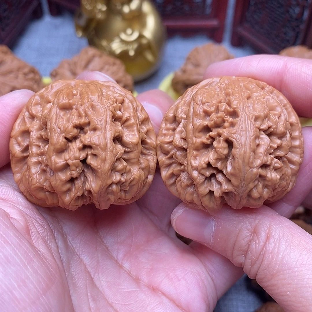 文玩核桃把件毕业精品粗筋41尺