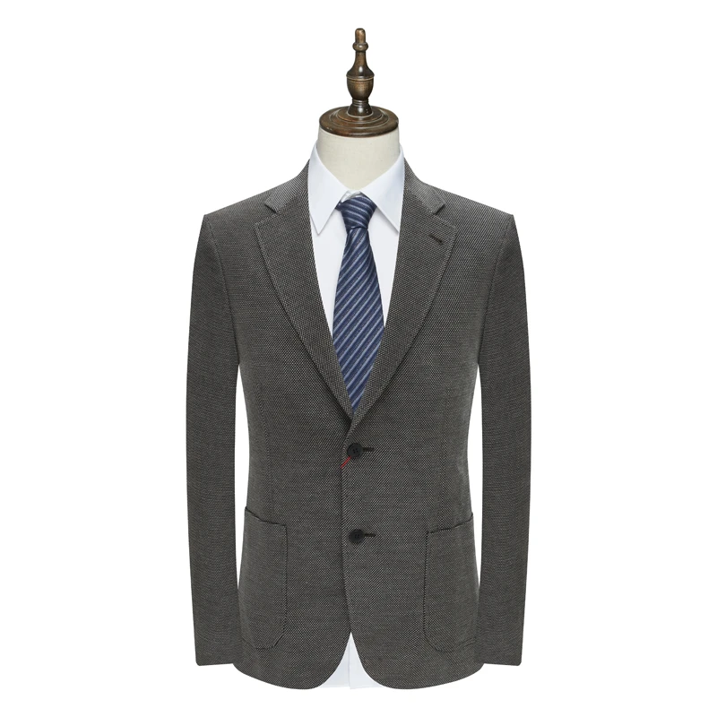 AB978邦纳男式春秋西服 两粒扣后中开衩商务休闲西装 深褐色