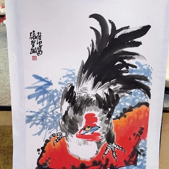 国画张圣敏先生纯手绘作品
