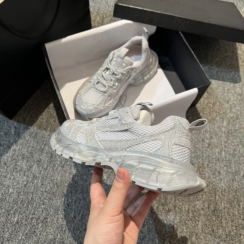 断码特价巴黎老爹鞋女款2025夏季新款松糕鞋果冻底运动鞋LFD096-6