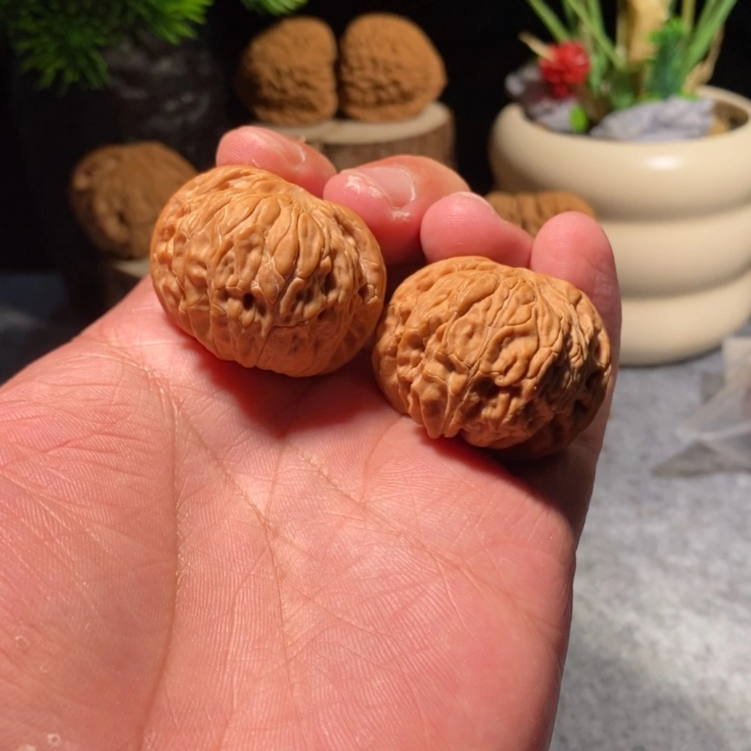 核桃把件36全品蝴蝶磨