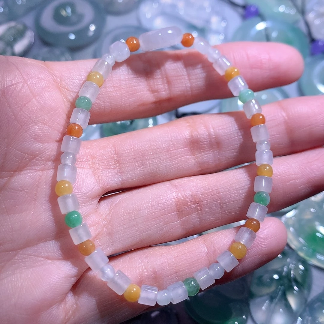 【闪购商品】翡翠颈饰未镶嵌手串