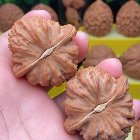 吊坠文玩核桃白狮子42全品11111