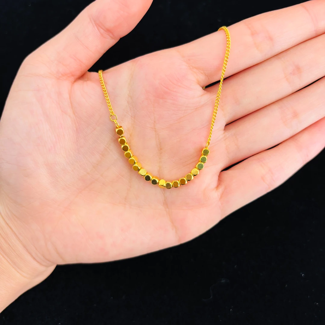 （方糖套链）经典时尚水贝柜台