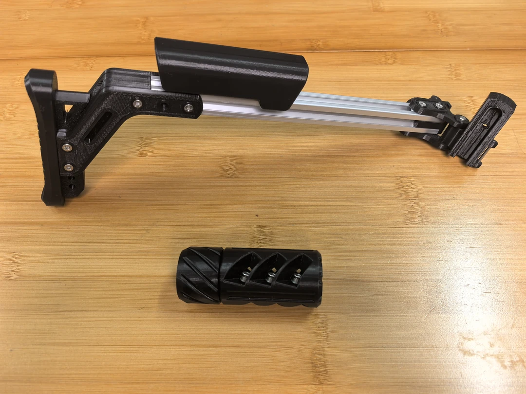 折叠后拖与轴承管玩具配件（适用于A1、F1）